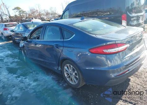 2019 Ford Fusion Se z USA, uszkodzony, nr VIN 3FA6P0HD9KR245000